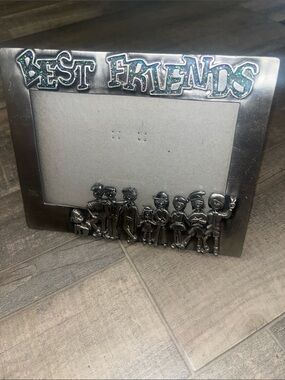 Best Friends Pewter-Look Picture Frame - Silver